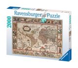 Ravensburger Ravensburger Puzzle - Mapa svta 2000 dlk