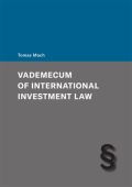 Zpadoesk univerzita v Plzni Vademecum of International Investment Law