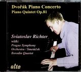 Dvok Antonn Piano Concerto / Piano Quintet Op.81