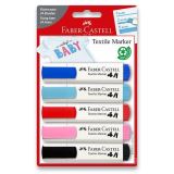 Faber-Castell Faber - Castel Popisovae na textil baby 5 ks