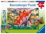 Ravensburger Ravensburger Puzzle - Svt dinosaur 2x24 dlk