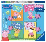 Ravensburger Ravensburger Moje prvn puzzle - Prastko Peppa/2,3,4,5 dlk