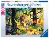 Ravensburger Ravensburger Puzzle - Lvi, tygi a medvdi 1000 dlk