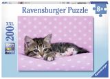 Ravensburger Ravensburger Puzzle - Roztomil kotko na rov dece 200 dlk