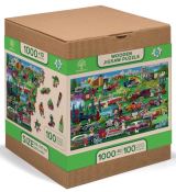 Wooden City Wooden City Puzzle Auta veterni 1010 dlk, devn