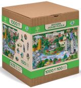 Wooden City Wooden City Puzzle Pamtihodnosti Londna 1010 dlk, devn