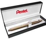 Pentel Pero gelov Pentel EnerGel BL407 - zlat 0,7mm v drkov krabice