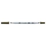 Tombow Tombow Oboustranný štětcový lihový fix ABT PRO - antique bronze