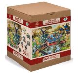 Wooden City Wooden City Puzzle Countrysede bridges 505 dlk, devn