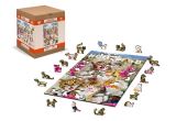 Wooden City Wooden City Puzzle Koky v Hollywoodu 300 dlk, devn