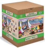 Wooden City Wooden City Puzzle Letn as 1010 dlk, devn