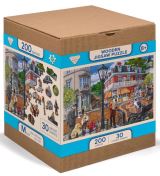 Wooden City Wooden City Puzzle Hlavn ulice 200 dlk, devn