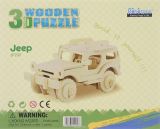 JRK Kladno Devn 3D puzzle - Jeep