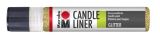 Marabu Marabu Candle Liner na svky - metalick zlat 25 ml