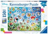 Ravensburger Ravensburger Puzzle Disney - Bubliny s oblbenmi postavami 150 dlk