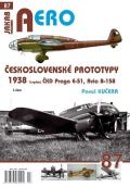 Kuera Pavel AERO 87 eskoslovensk prototypy 1938 KD Praga E-51, Avia B-158 1.st
