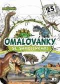 Jiri Models Omalovnky se samolepkami - Dinosaui