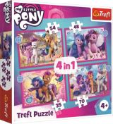 TREFL Trefl Puzzle My Little Pony - Barevn ponci 4v1 (35, 48, 54, 70 dlk)