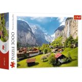 TREFL Trefl Puzzle vcarsko Lauterbrunnen 3000 dlk