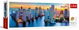 TREFL Trefl Puzzle Miami po soumraku / 1000 dlk Panoramatick
