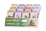 BOBO BLOK Pocket blok KRTEK 55 x 85 mm, 1 kus mix motiv