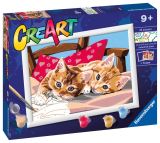 Ravensburger Ravensburger CreArt - Dv mazliv koata