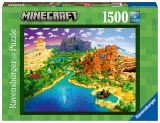 Ravensburger Ravensburger Puzzle Minecraft - Svt Minecraftu 1500 dlk