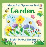 Oldham Matthew Usborne First Jigsaws And Book: Garden