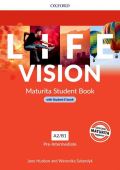 Oxford University Press Life Vision Pre-Intermediate Students Book with eBook CZ