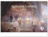 Presco Group Nástěnný kalendář Slovanská epopej - Alfons Mucha 2023