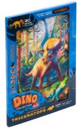 Unidragon Unidragon devn puzzle Dinosaurus -Triceratops