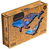 Unidragon Unidragon devn puzzle - Velryby velikost S