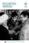 stav pro studium totalitnch reim Securitas Imperii 41/2022