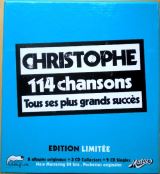 Christophe 114 Chansons - Tous Ses Plus Grands Succes (Boxset 11CD+9CD single)