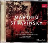 Symfonick� orchestr �esk�ho rozhlasu Martin�: Houslov� koncerty 1 a 2 - Stravinskij: Divertimento