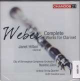 Weber Carl Maria Von Complete Clarinet Works