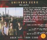 Univers Zero Relaps (archives '84-'86)