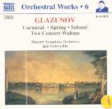 Glazunov Alexander Konstantinovich Carnaval, Spring, Salom - Two Concert Waltzes