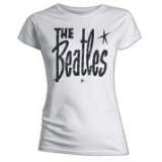 Beatles�-�T-Shirt Glitter Logo -M- Skinny