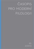 Filozofick fakulta UK v Praze asopis pro modern filologii 2013/2