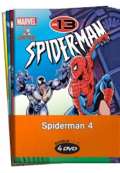 NORTH VIDEO Spiderman 4. - kolekce 4 DVD
