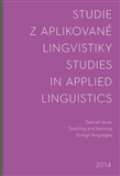 Filozofická fakulta UK v Praze Studie z aplikované lingvistiky 2014 -special