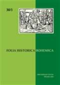 Historický ústav AV ČR, v.v.i. Folia Bohemica Historica 30/1