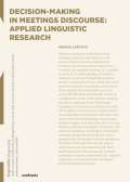 Academia Decision-making in Meetings Discourse: Applied Linguistic Research