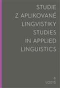 Filozofická fakulta UK v Praze Studie z aplikované lingvistiky 2015/1