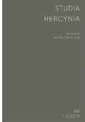 Filozofick fakulta UK v Praze Studia Hercynia XIX/1-2