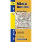 Kartografie Praha 1: 70T(126)-Svitavsko, steckoorlicko (cyklomapa)