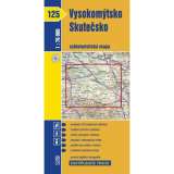 Kartografie Praha 1: 70T(125)-Vysokomtsko, Skutesko (cyklomapa)