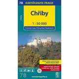 Kartografie Praha 1: 50T (78)-Chiby (turistick mapa)