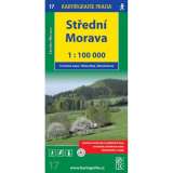 Kartografie Praha 1:100T (17)-Stedn Morava (turistick mapa)